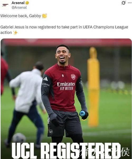 阿森纳确认道曼受伤,热苏斯加入欧冠A名单!枪 阿森纳确认道曼受伤,热苏斯加入欧冠A名单!枪